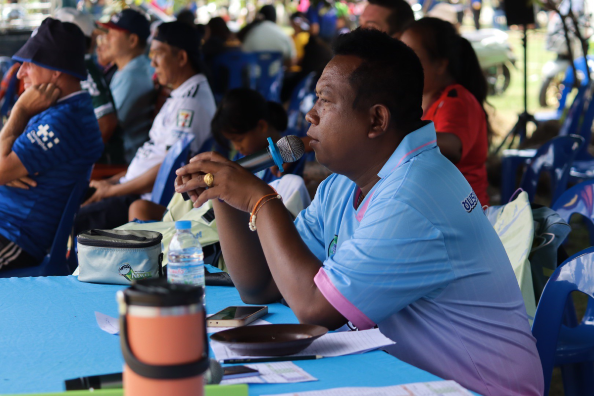 พิธีเปิดการจัดการแข่งขันกีฬาตำบลอุดมทรัพย์ ครั้งที่ 42 ประจำปี 2568