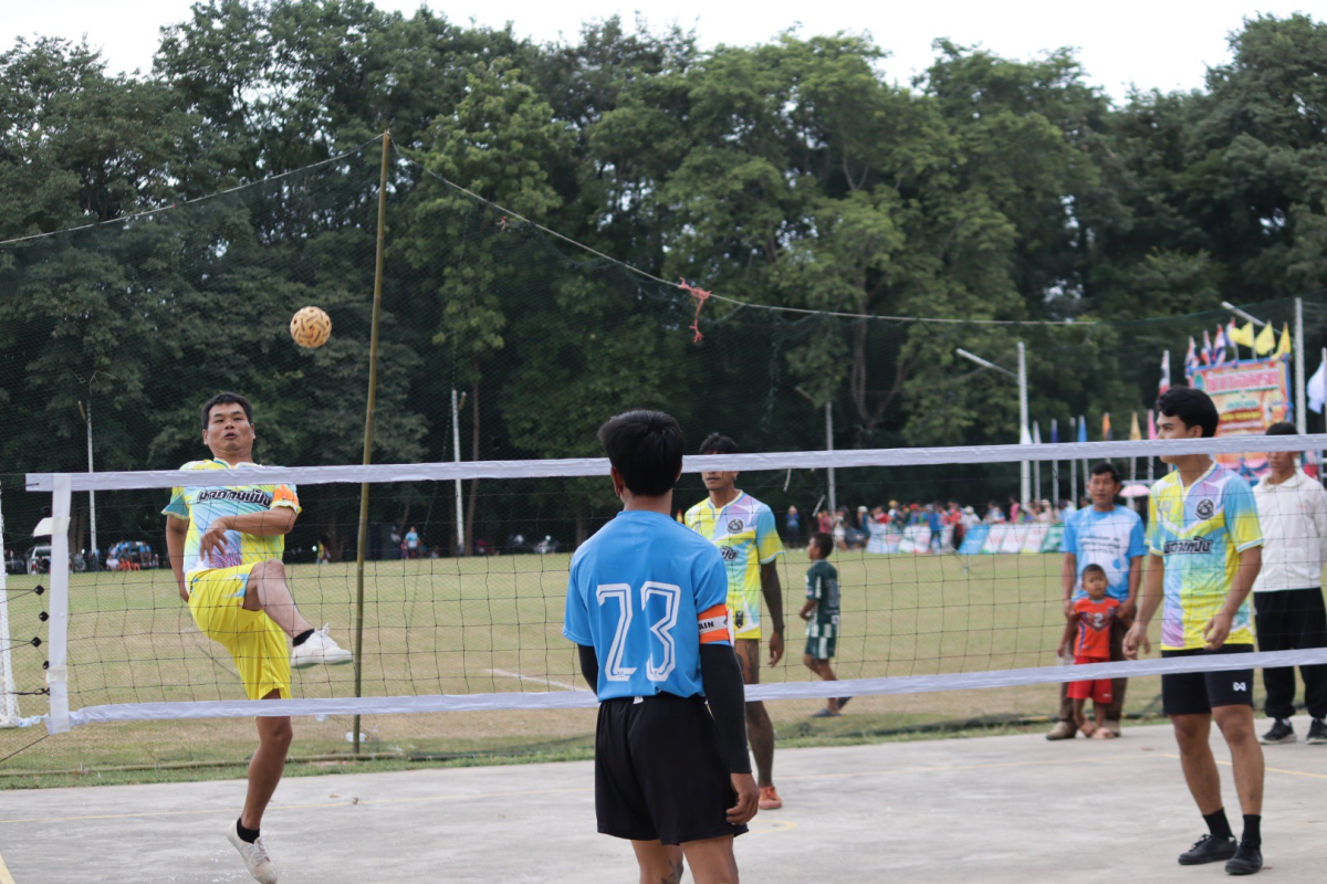 พิธีเปิดการจัดการแข่งขันกีฬาตำบลอุดมทรัพย์ ครั้งที่ 42 ประจำปี 2568