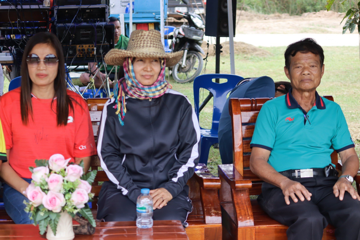 พิธีเปิดการจัดการแข่งขันกีฬาตำบลอุดมทรัพย์ ครั้งที่ 42 ประจำปี 2568