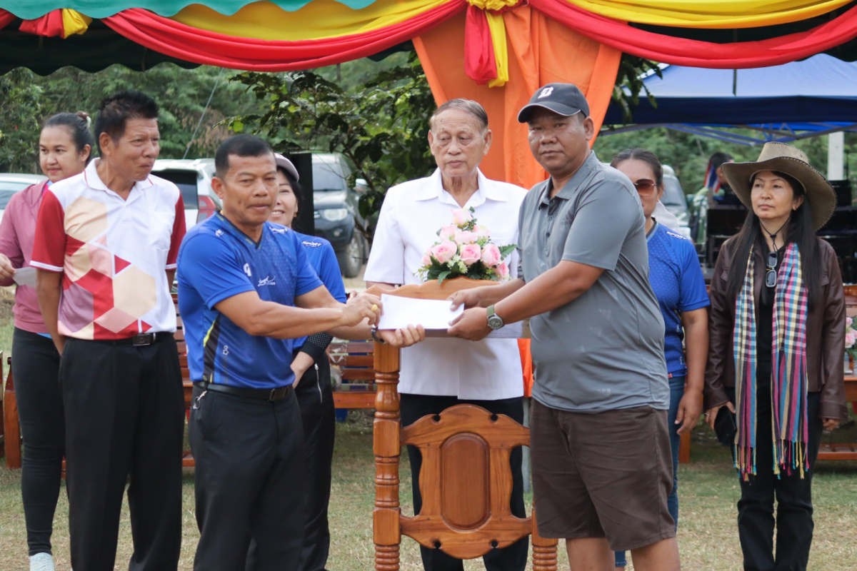 พิธีปิดการจัดการแข่งขันกีฬาตำบลอุดมทรัพย์ ครั้งที่ 42 ประจำปี 2568