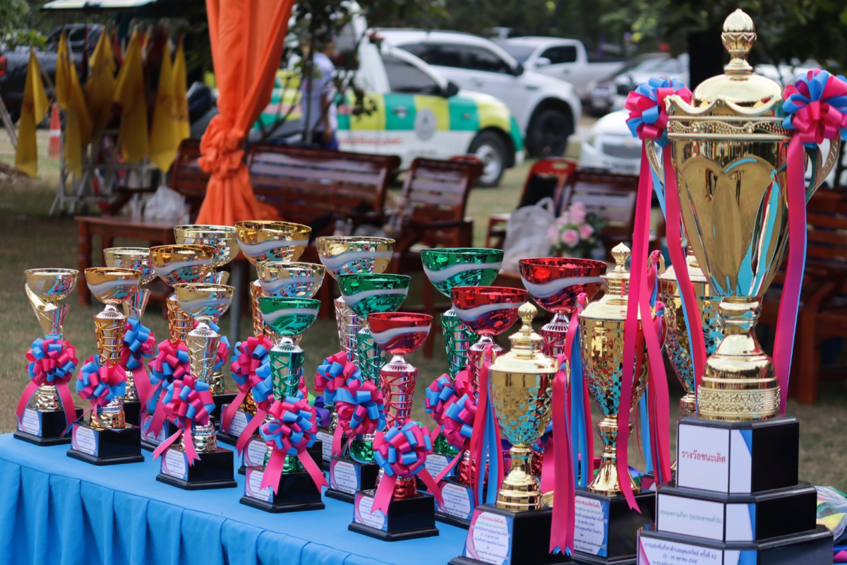 พิธีปิดการจัดการแข่งขันกีฬาตำบลอุดมทรัพย์ ครั้งที่ 42 ประจำปี 2568