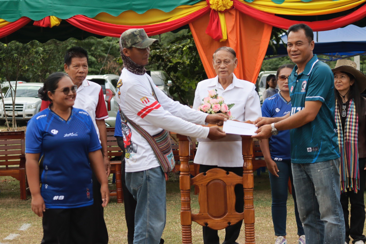 พิธีปิดการจัดการแข่งขันกีฬาตำบลอุดมทรัพย์ ครั้งที่ 42 ประจำปี 2568