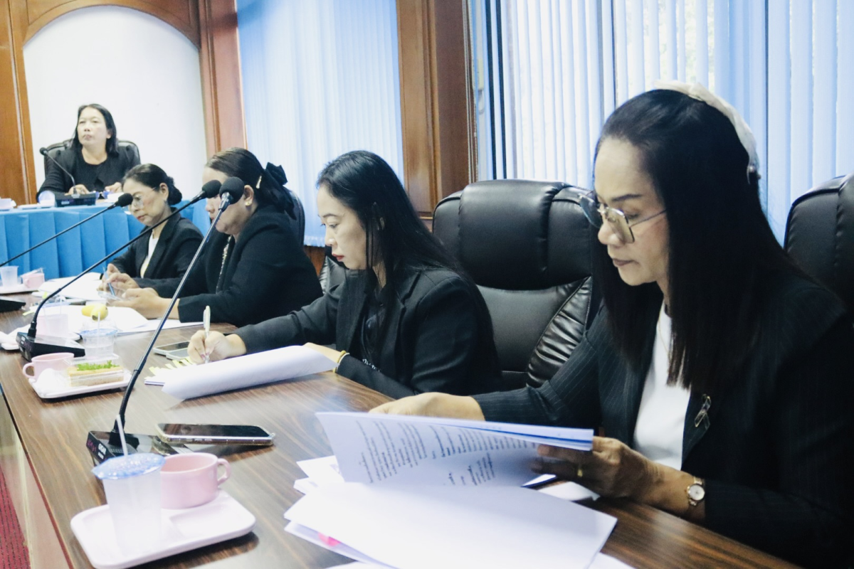 กองทุนหลักประกันสุขภาพ (กปท.) อบต.อุดมทรัพย์ จัดประชุมสรุปผลการดำเนินงานโครงการ ปี 2568  ครั้งที่ 1/2569