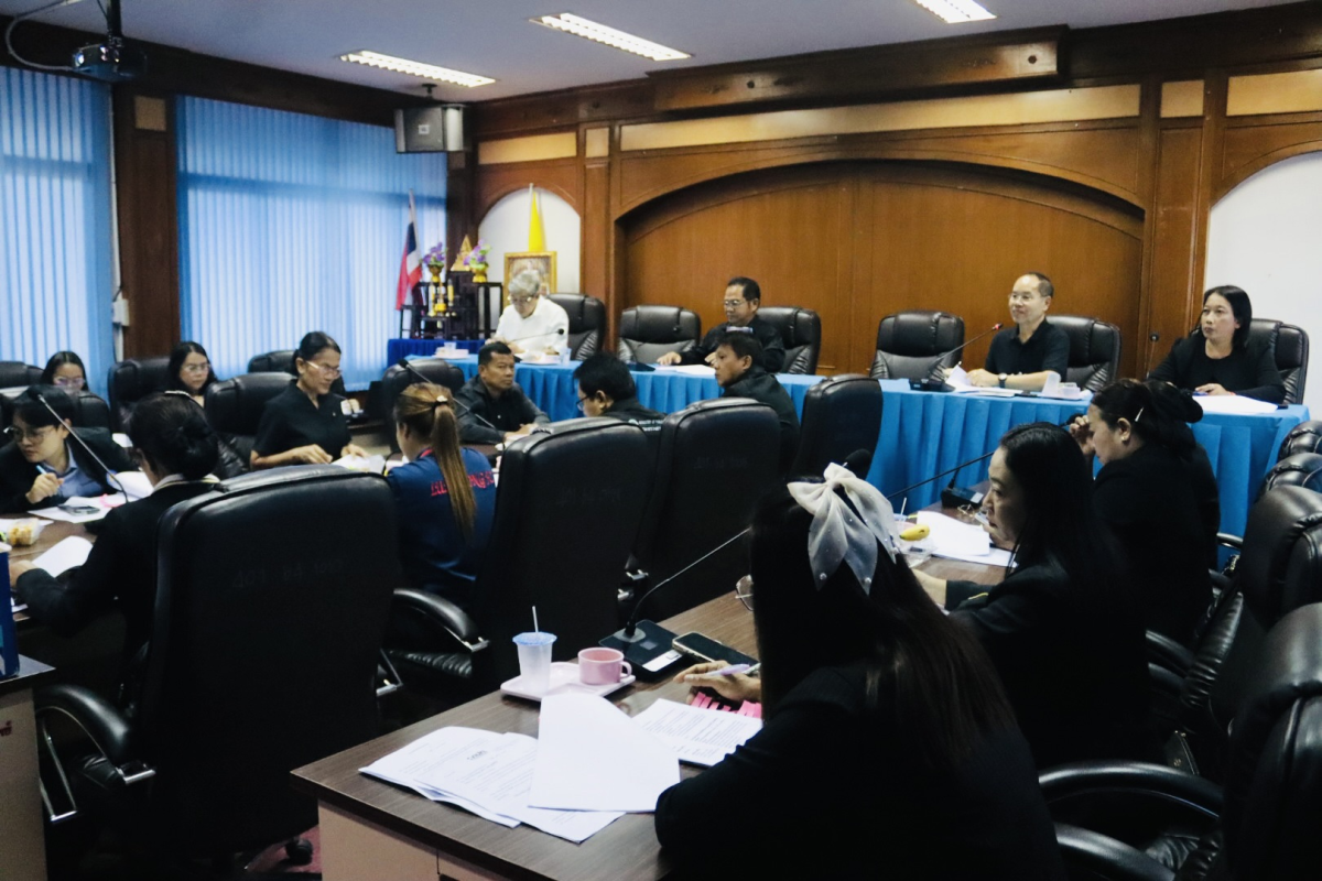 กองทุนหลักประกันสุขภาพ (กปท.) อบต.อุดมทรัพย์ จัดประชุมสรุปผลการดำเนินงานโครงการ ปี 2568  ครั้งที่ 1/2569