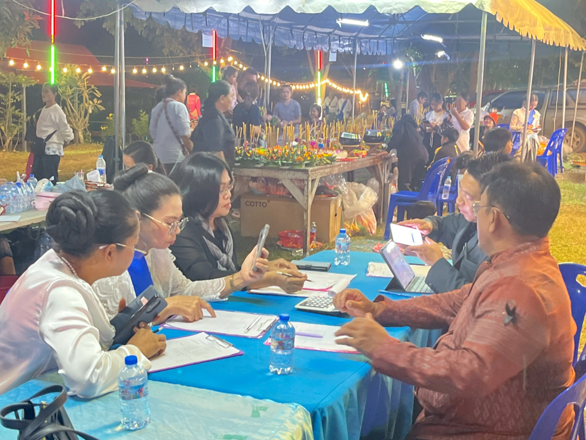 โครงการจัดงานสืบสานประเพณีลอยกระทงตำบลอุดมทรัพย์ 2568