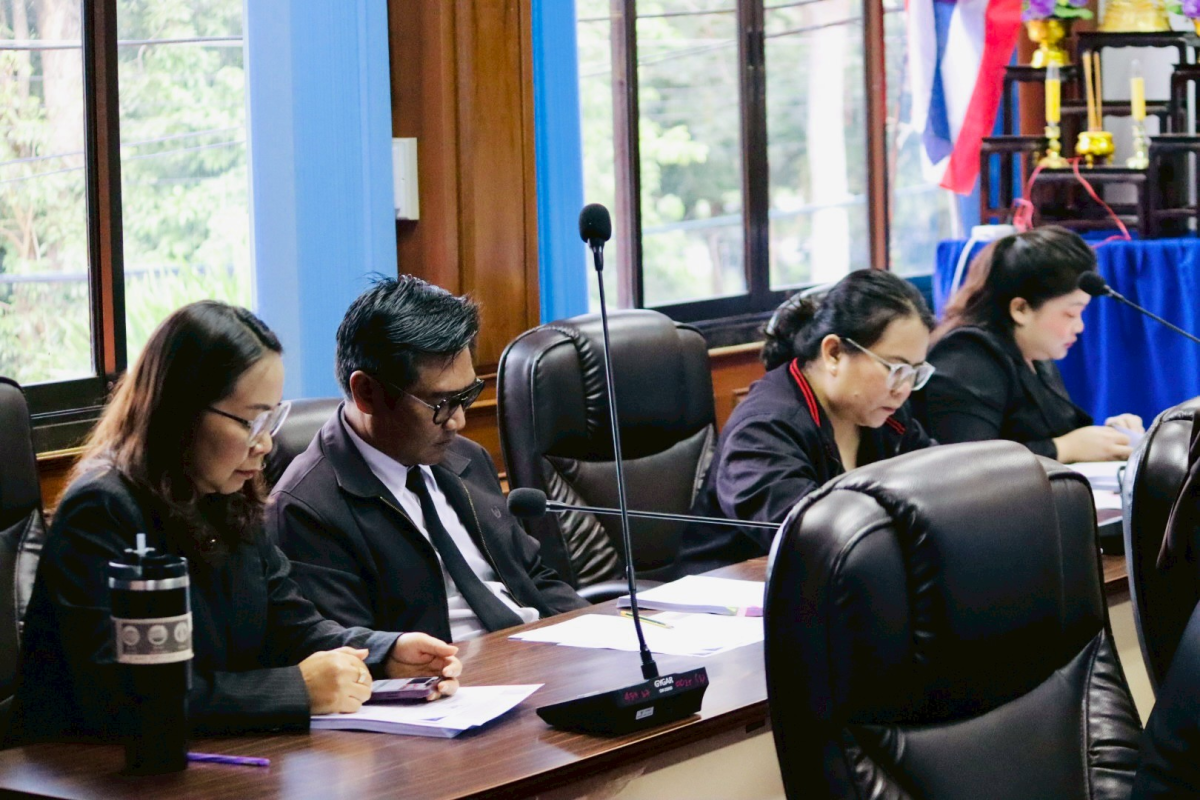 ประชุมสรุปผลการดำเนินงานโครงการ ปี 2568  ครั้งที่ 2/2569 โดยกองทุนหลักประกันสุขภาพ (กปท.) อบต.อุดมทรัพย์ 