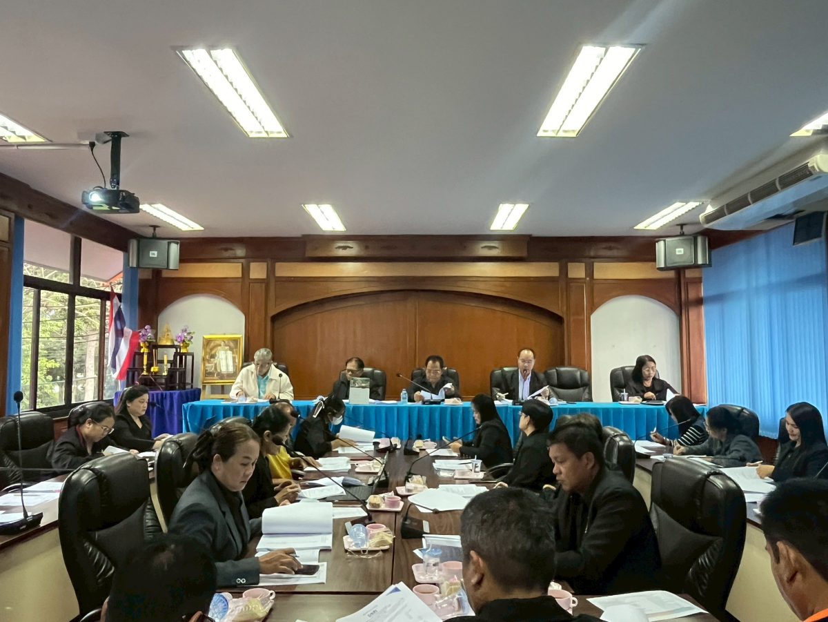 ประชุมสรุปผลการดำเนินงานโครงการ ปี 2568  ครั้งที่ 2/2569 โดยกองทุนหลักประกันสุขภาพ (กปท.) อบต.อุดมทรัพย์ 