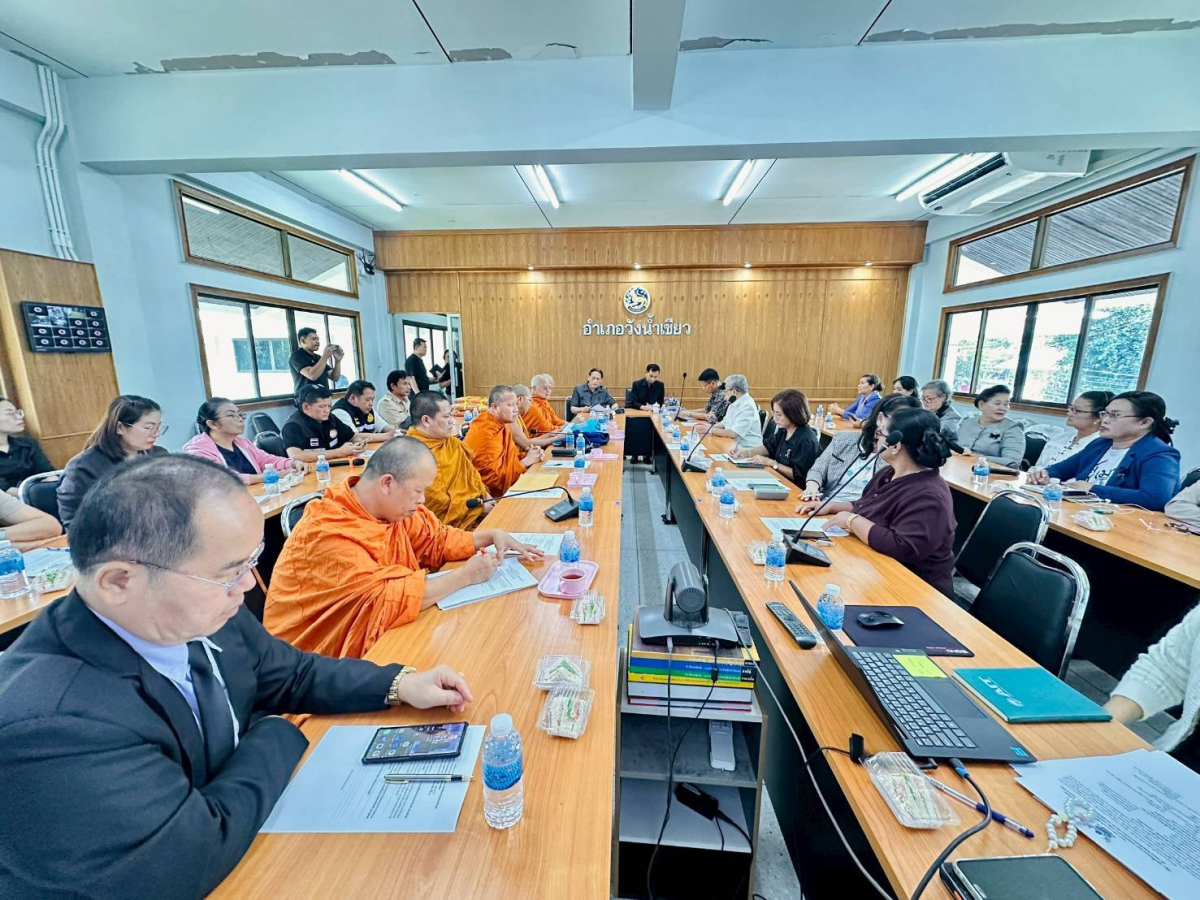 ประชุมเตรียมความพร้อมการจัดโครงการอุปสมบทหมู่ถวายเป็นพระราชกุศล พระบาทสมเด็จพระบรมชนกาธิเบศร มหาภูมิพลอดุลยเดชมหาราช บรมนาถบพิตร ครั้งที่ 21