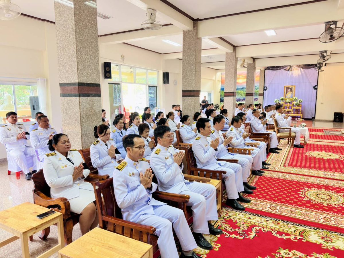 พิธีบำเพ็ญกุศลสวดพระอภิธรรม ในวาระครบ 50 วัน ( ปัญญาสมวาร) เพื่อถวายเป็นพระราชกุศล แด่สมเด็จพระนางเจ้าสิริกิติ์ พระบรมราชินีนาถ พระบรมราชชนนีพันปีหลวง