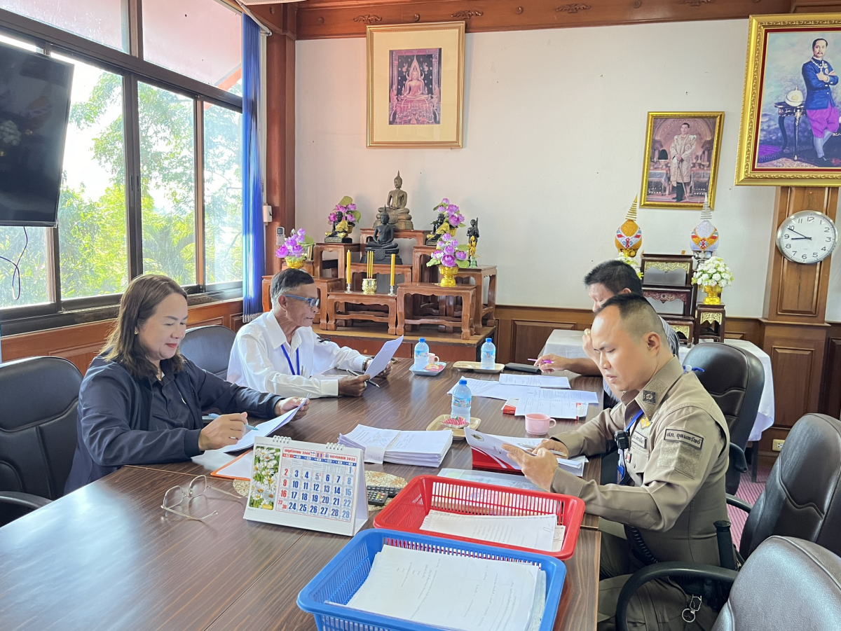 ประชุมคณะกรรมการการเลือกตั้งประจำองค์การบริหารส่วนตำบลอุดมทรัพย์ ครั้งที่ 3/2568