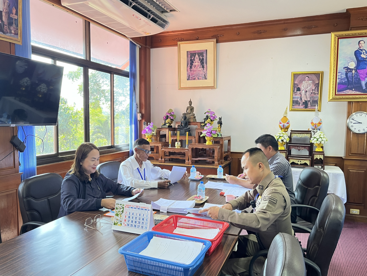 ประชุมคณะกรรมการการเลือกตั้งประจำองค์การบริหารส่วนตำบลอุดมทรัพย์ ครั้งที่ 3/2568