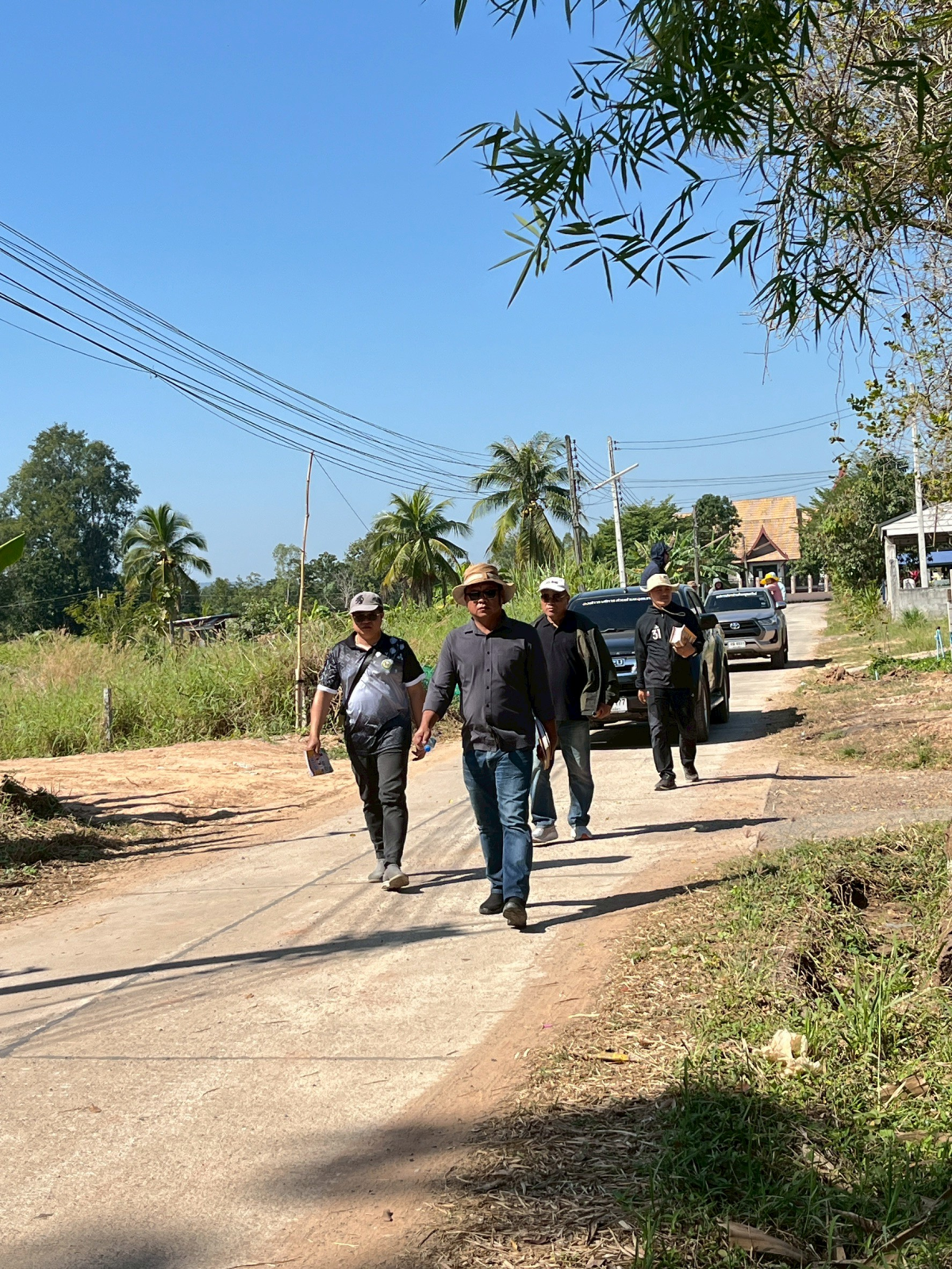 เดินขบวนรณรงค์ออกไปใช้สิทธิเลือกตั้งนายกองค์การบริหารส่วนตำบลอุดมทรัพย์เเละสมาชิกสภาองค์การบริหารส่วนตำบลอุดมทรัพย์ในเขตพื้นที่ตำบลอุดมทรัพย์ (วันที่ 2 )