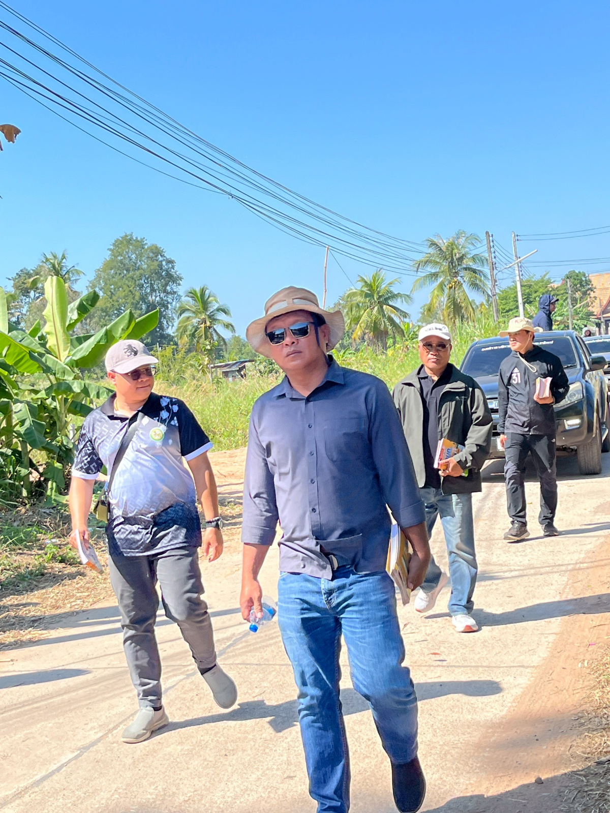 เดินขบวนรณรงค์ออกไปใช้สิทธิเลือกตั้งนายกองค์การบริหารส่วนตำบลอุดมทรัพย์เเละสมาชิกสภาองค์การบริหารส่วนตำบลอุดมทรัพย์ในเขตพื้นที่ตำบลอุดมทรัพย์ (วันที่ 2 )