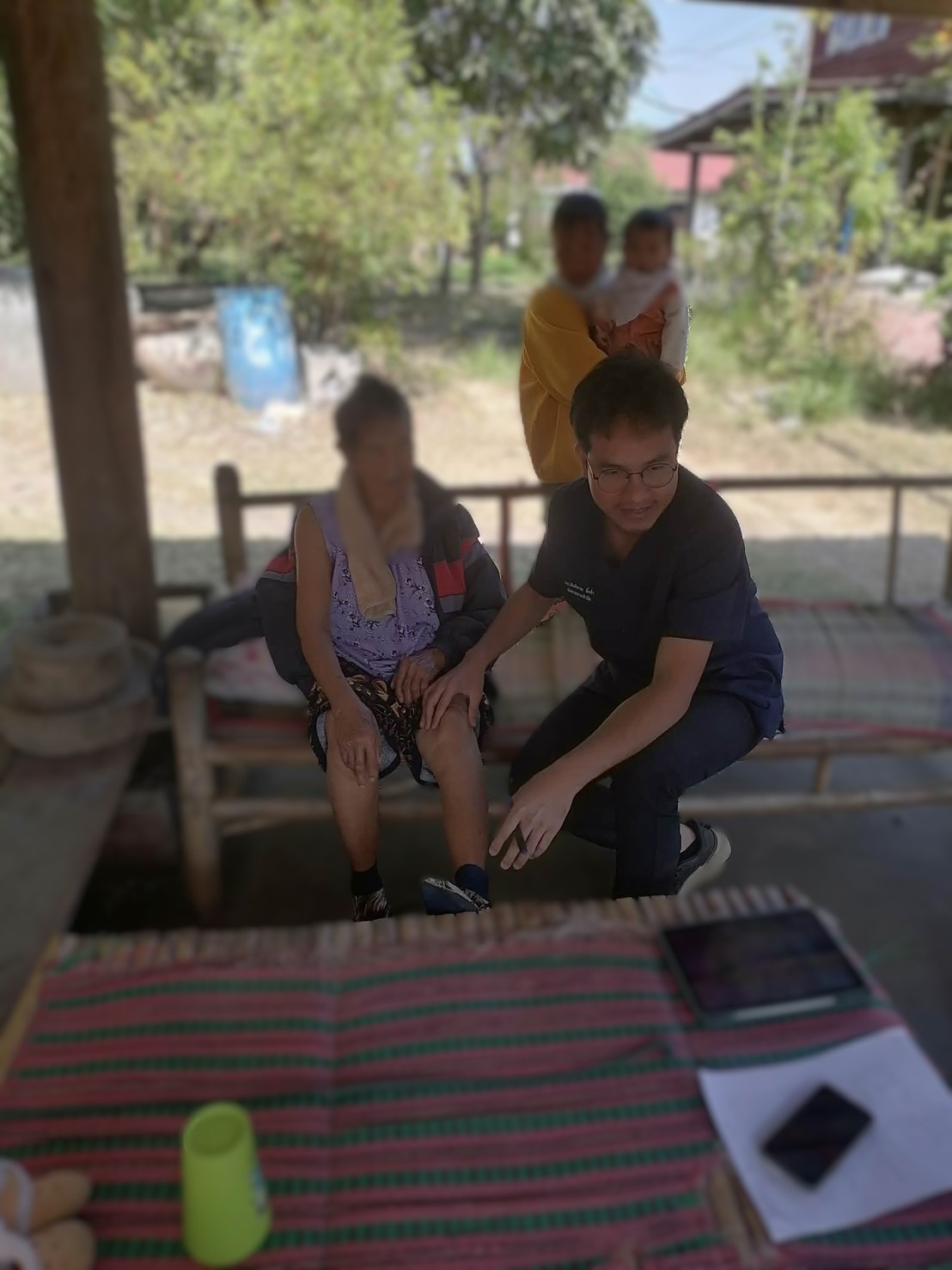 โครงการเยี่ยมบ้านผู้สูงอายุ ผู้พิการและผู้ป่วย IMC ของ อบต อุดมทรัพย์