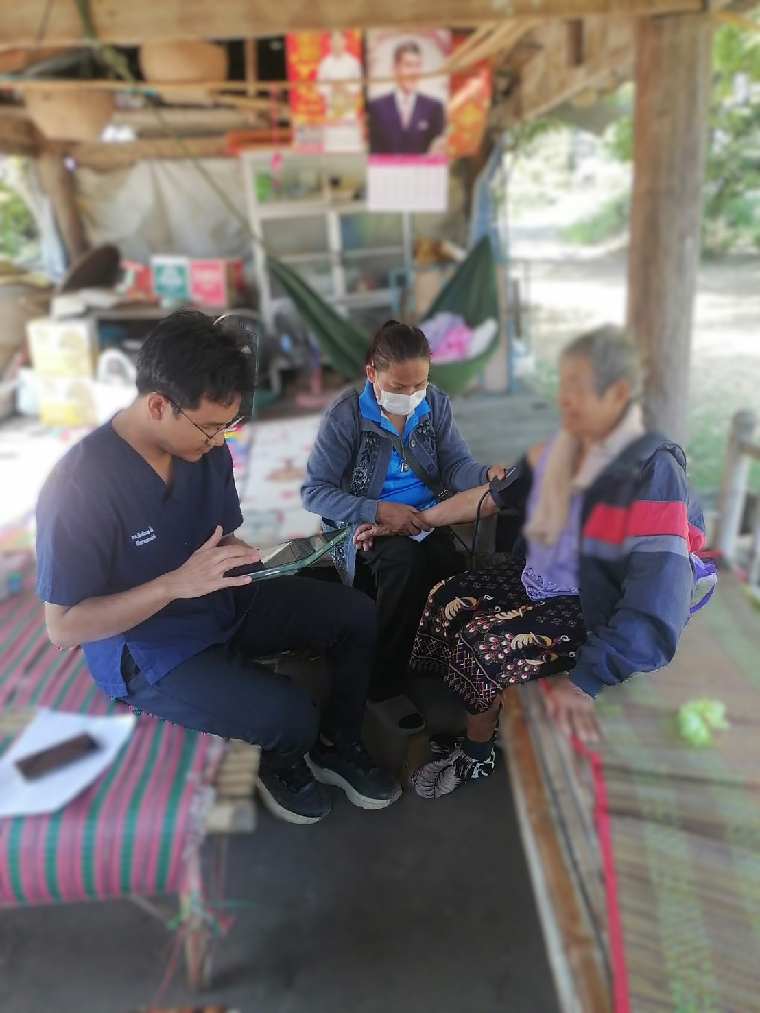 โครงการเยี่ยมบ้านผู้สูงอายุ ผู้พิการและผู้ป่วย IMC ของ อบต อุดมทรัพย์