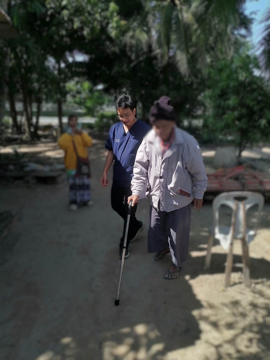 โครงการเยี่ยมบ้านผู้สูงอายุ ผู้พิการและผู้ป่วย IMC ของ อบต อุดมทรัพย์