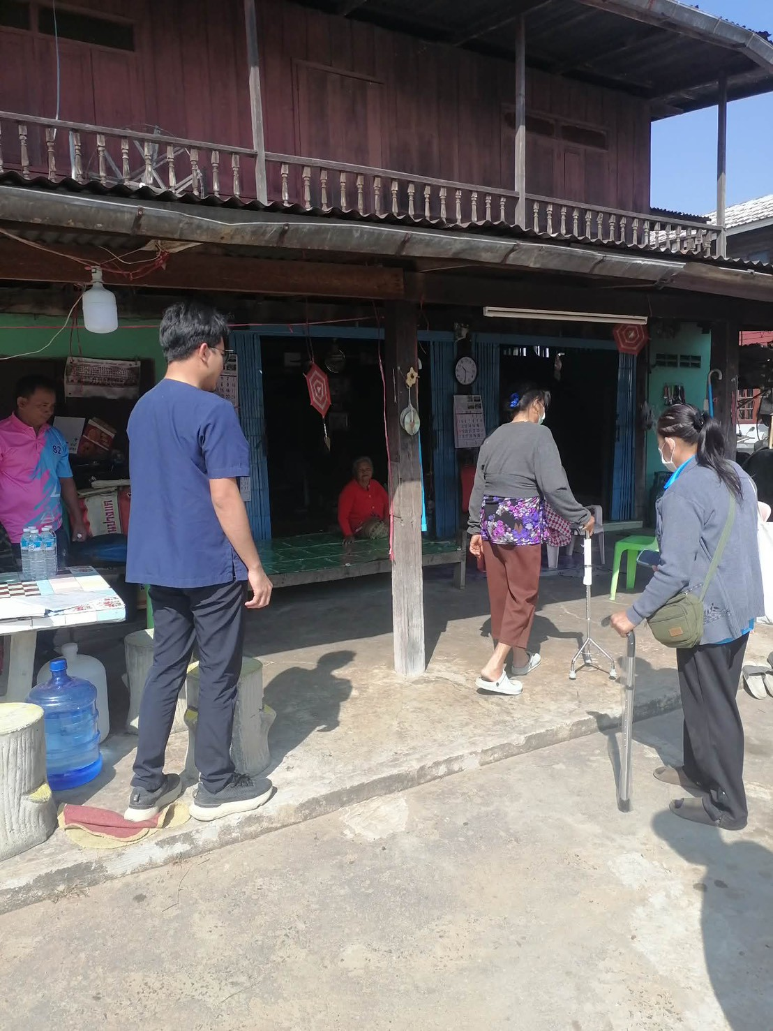 โครงการเยี่ยมบ้านผู้สูงอายุ ผู้พิการและผู้ป่วย IMC ของ อบต อุดมทรัพย์