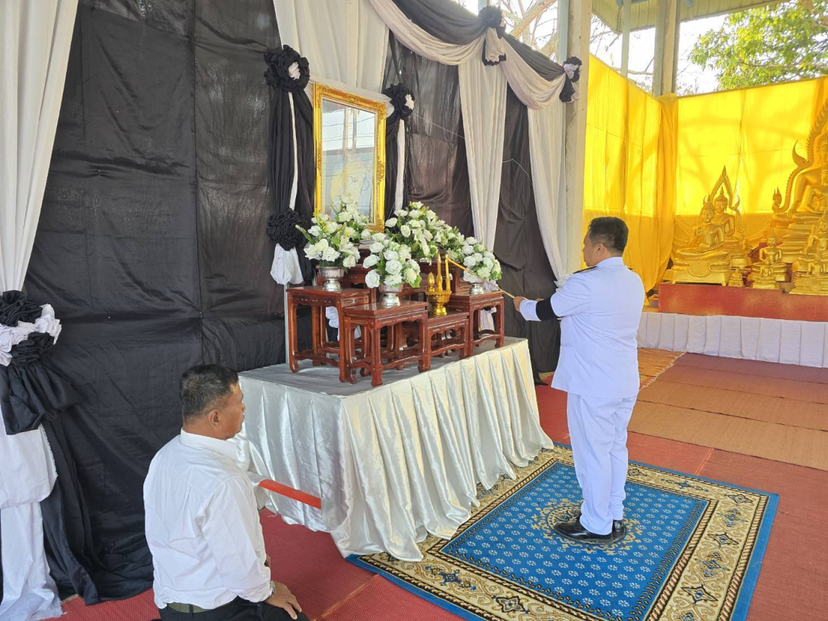 พิธีบำเพ็ญกุศลเนื่องในโอกาสครบรอบ 100 วัน (สตมวาร) อุทิศถวายป็นพระราชกุศลแด่ สมเด็จพระนางเจ้าสิริกิติ์ พระบรมราชินีนาถ พระบรมราชชนนีพันปีหลวง ในวาระครบ 100 ปี 