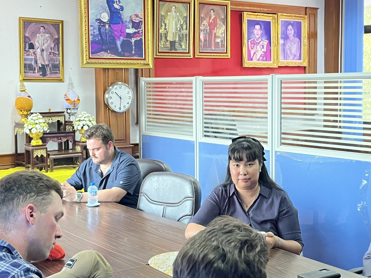 ประสานความร่วมมือระหว่าง อบต.อุดมทรัพย์และกองกำลัง Cobra Gold 2026 ในด้านการป้องกันและบรรเทาสาธารณภัย