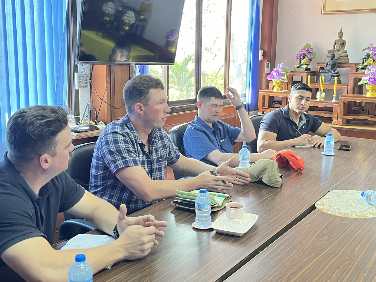 ประสานความร่วมมือระหว่าง อบต.อุดมทรัพย์และกองกำลัง Cobra Gold 2026 ในด้านการป้องกันและบรรเทาสาธารณภัย