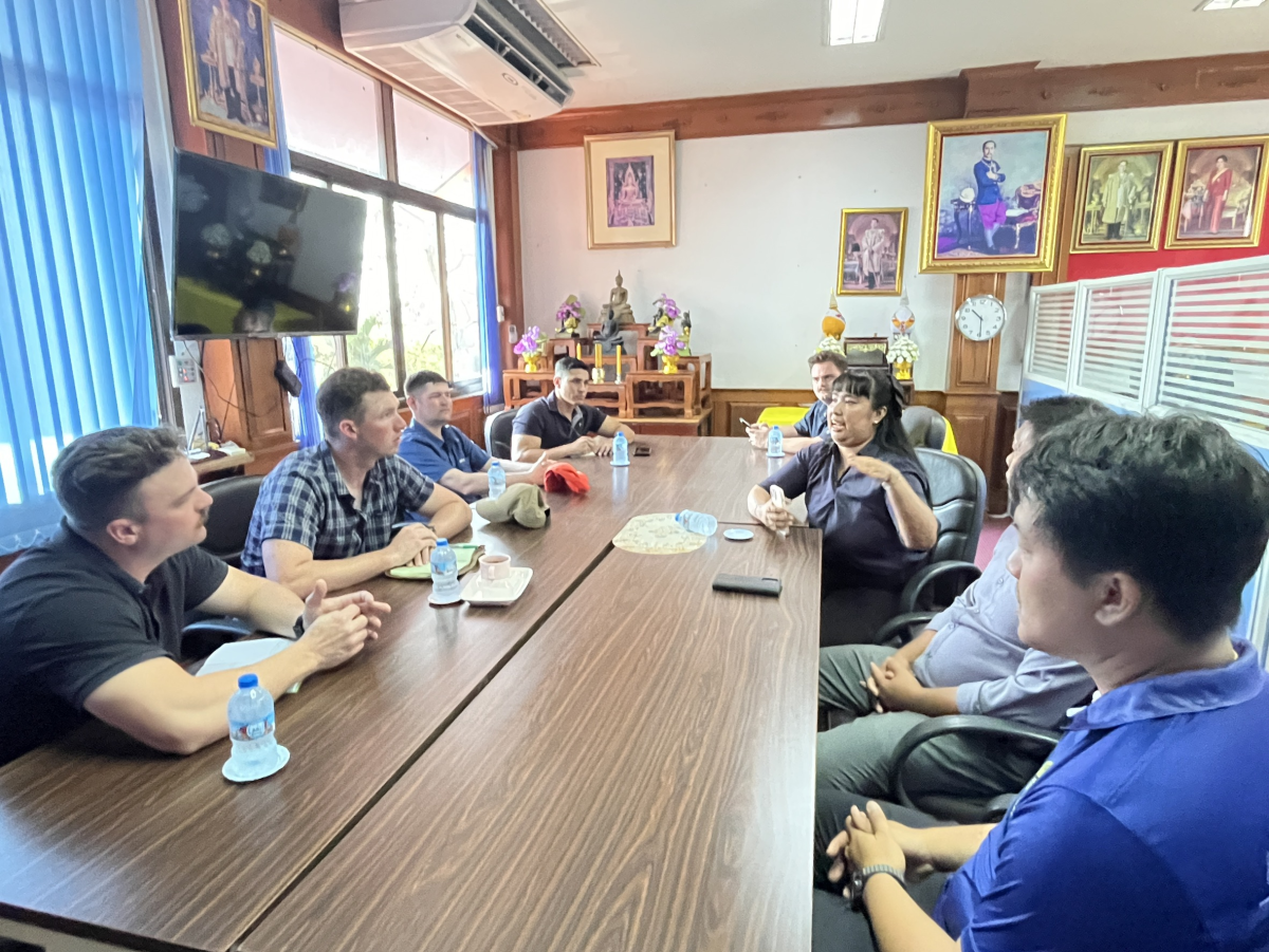 ประสานความร่วมมือระหว่าง อบต.อุดมทรัพย์และกองกำลัง Cobra Gold 2026 ในด้านการป้องกันและบรรเทาสาธารณภัย