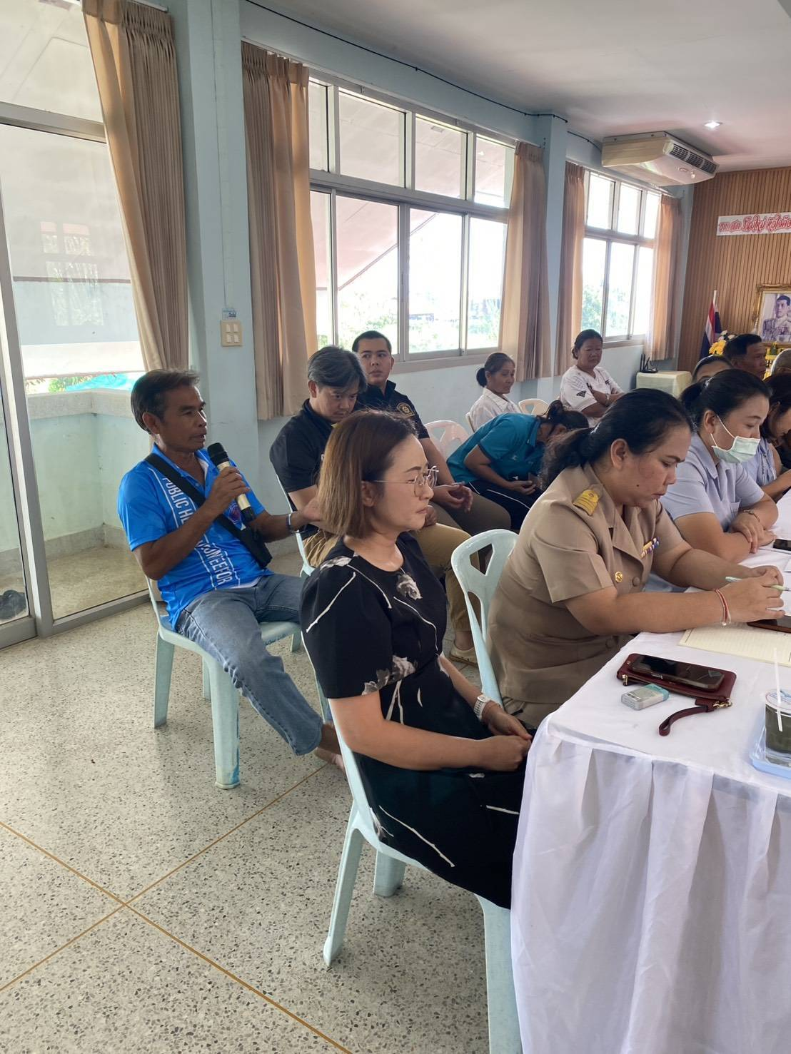 ประชุมวางแผนเตรียมความพร้อมการดูแลผู้ป่วยจิตเวชในชุมชน 