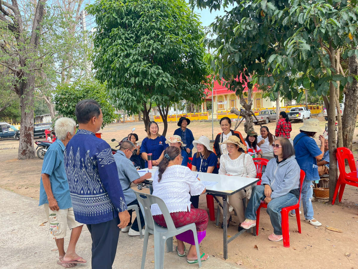 โครงการจัดงานสืบสานประเพณีบายศรี สู่ขวัญข้าว /รับขวัญต้นกล้าวัฒนธรรม (ผู้มีบุญเกิดใหม่) และร่วมกิจกรรมเวียนเทียนในวันมาฆะบูชา