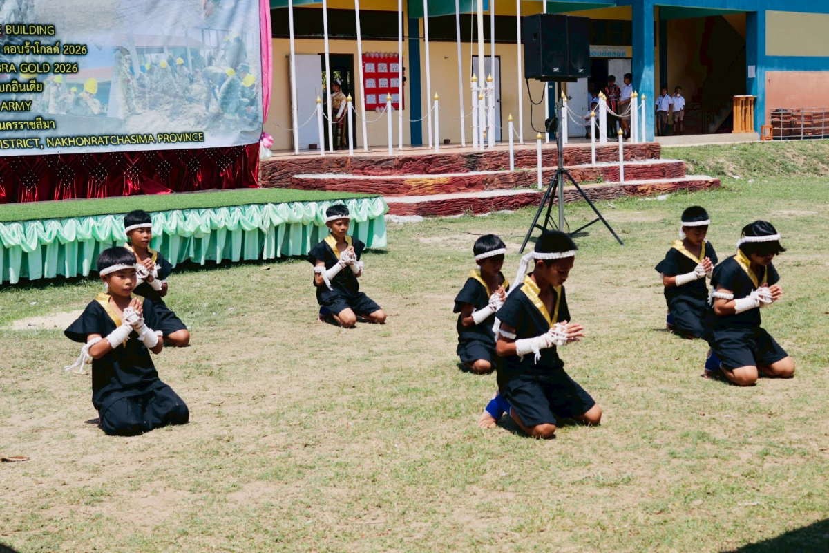 โครงการก่อสร้างเพื่อช่วยเหลือประชาชน" ในการฝึกร่วม/ผสม คอบร้าโกลด์ 2026