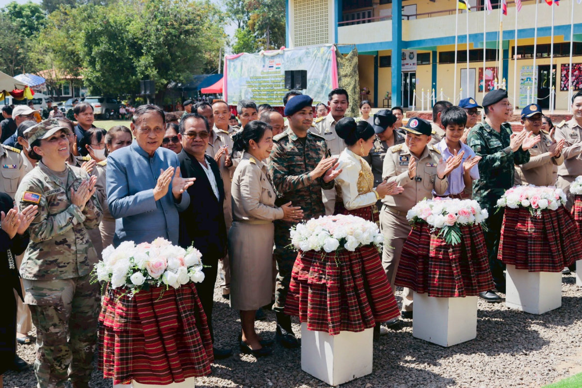 โครงการก่อสร้างเพื่อช่วยเหลือประชาชน" ในการฝึกร่วม/ผสม คอบร้าโกลด์ 2026