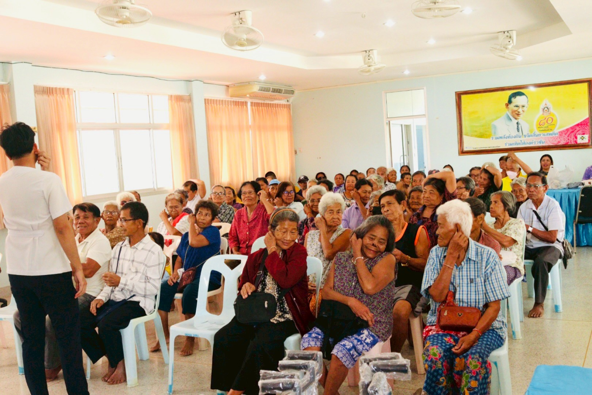 พิธีเปิดโครงการผู้สูงอายุเข่าดี สะโพกไม่หัก