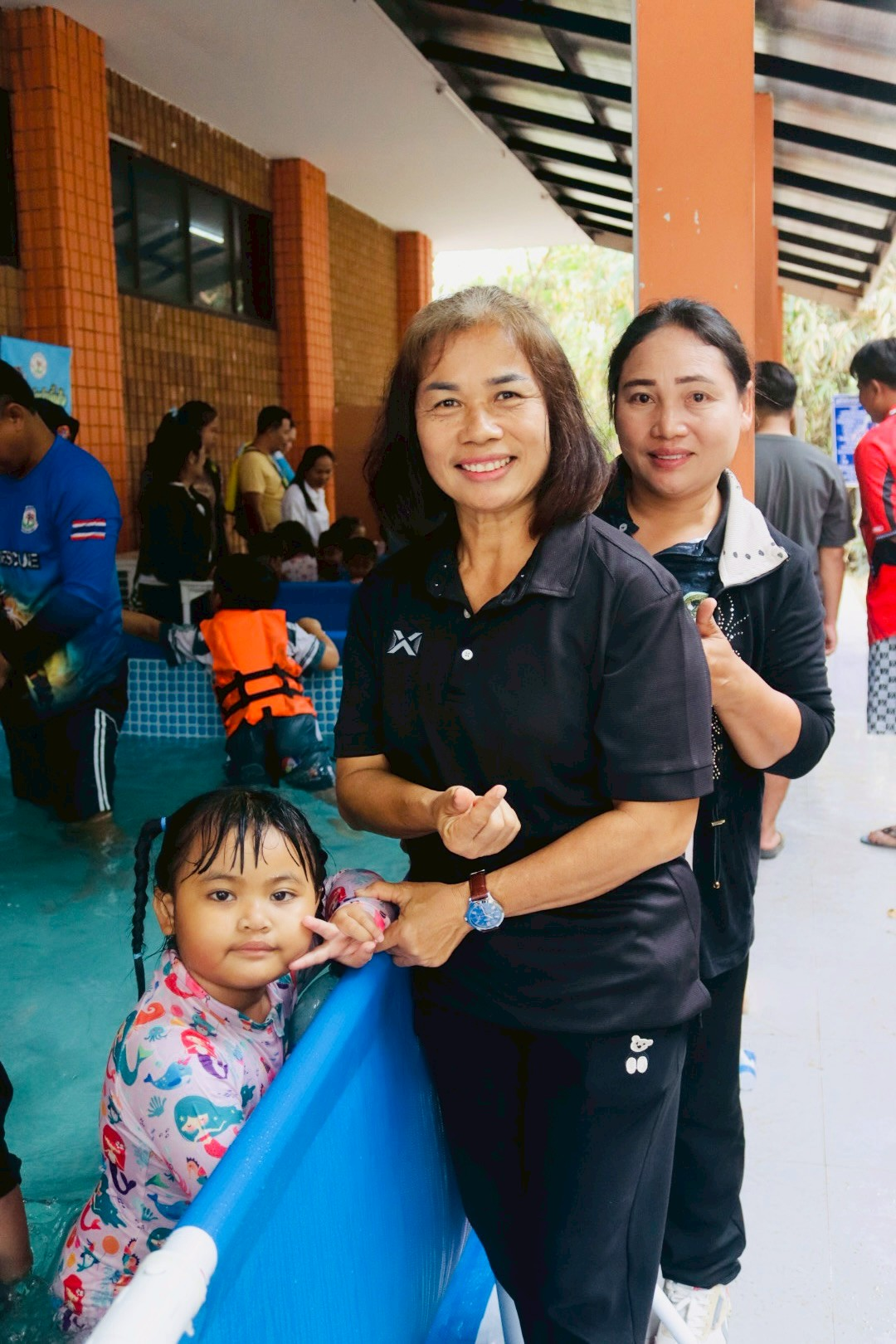 พิธีเปิดโครงการเฝ้าระวังป้องกันเด็กจมน้ำ ศูนย์พัฒนาเด็กเล็กในตำบลอุดมทรัพย์ ประจำปีงบประมาณ พ.ศ. 2569