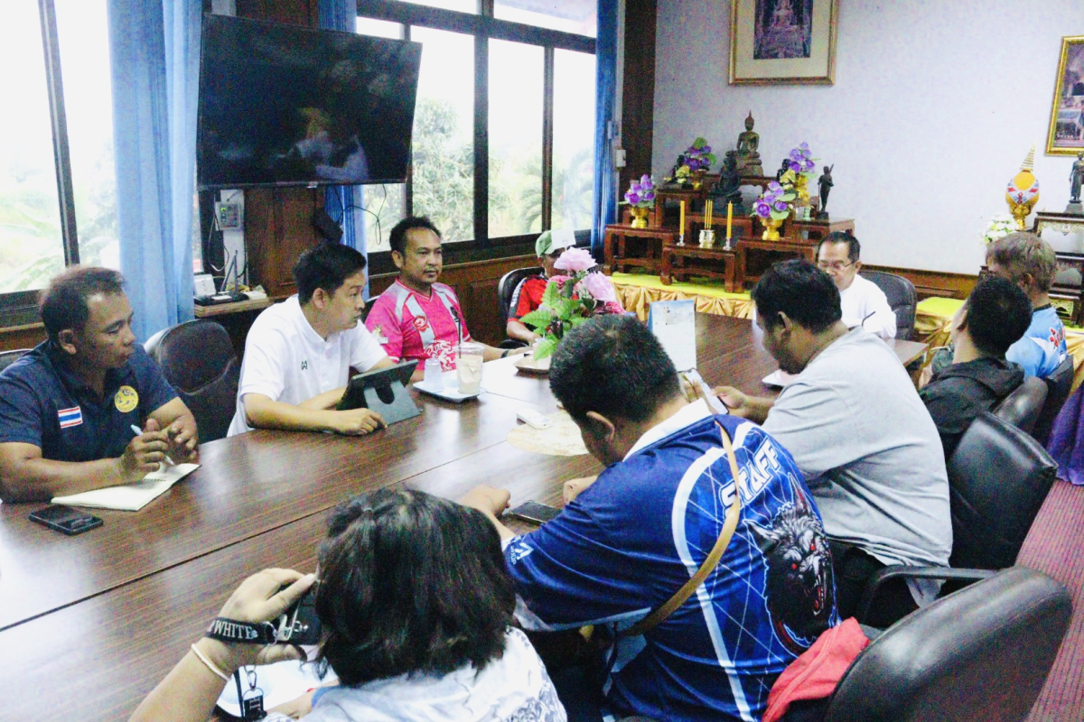 ประชุมเพื่อเตรียมความพร้อมการแข่งขันกีฬาฟุตบอล 7 คน อุดมทรัพย์ ประจำปี พ.ศ.2569