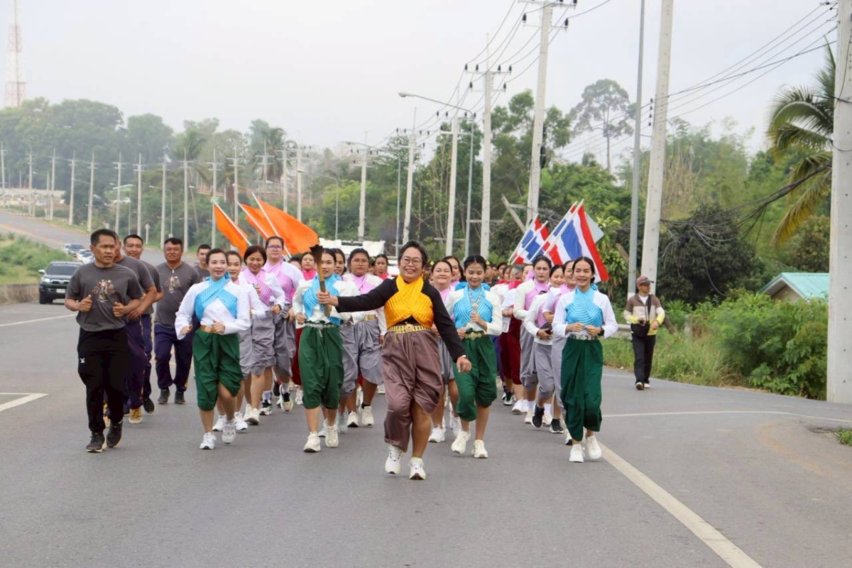 พิธีวิ่งคบไฟเพื่อนำไปประกอบพิธีเปิดงานย่าโม พ.ศ. 2569