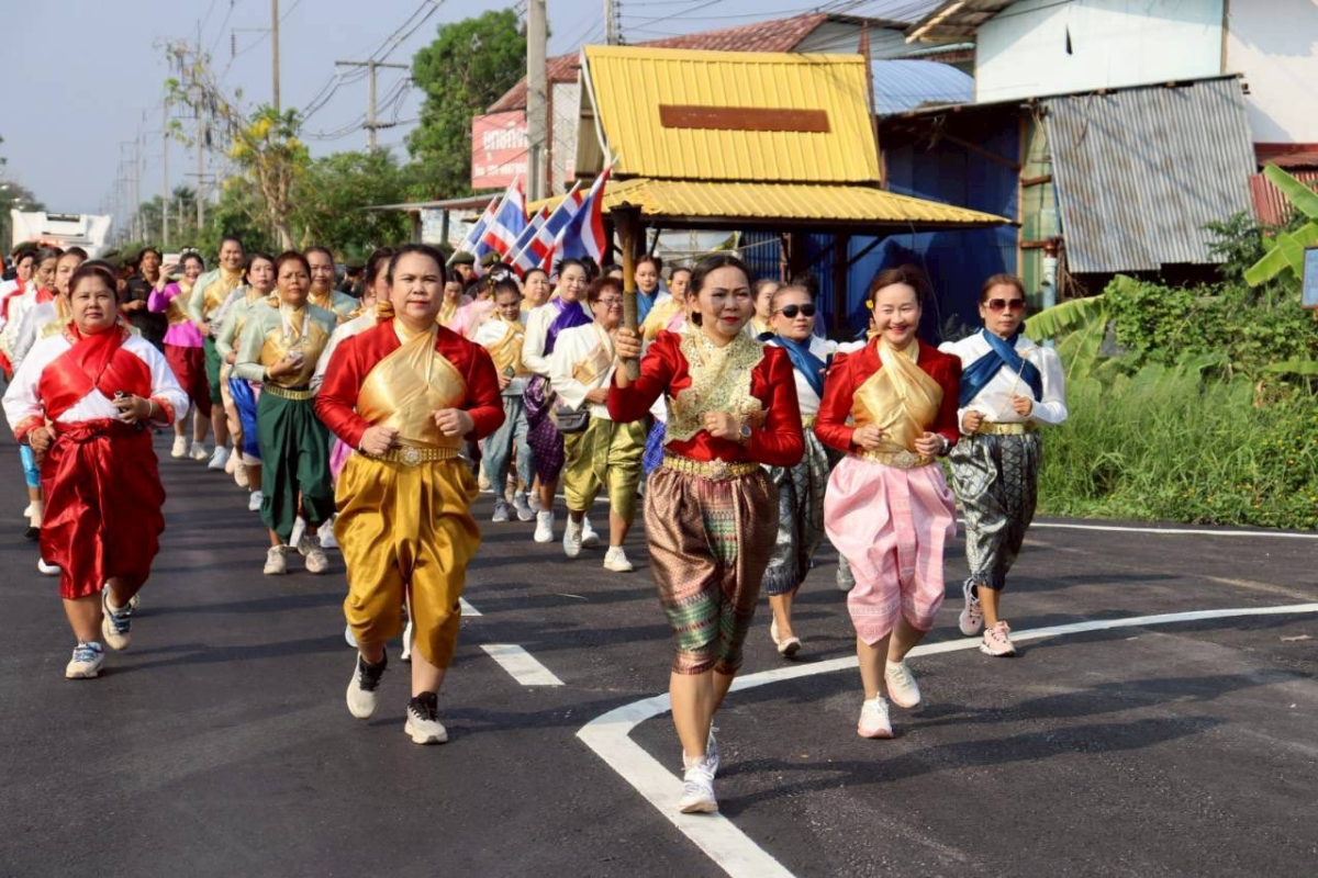 พิธีวิ่งคบไฟเพื่อนำไปประกอบพิธีเปิดงานย่าโม พ.ศ. 2569