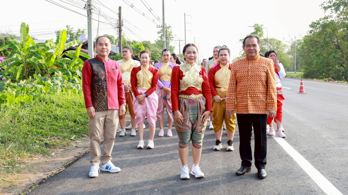 พิธีวิ่งคบไฟเพื่อนำไปประกอบพิธีเปิดงานย่าโม พ.ศ. 2569