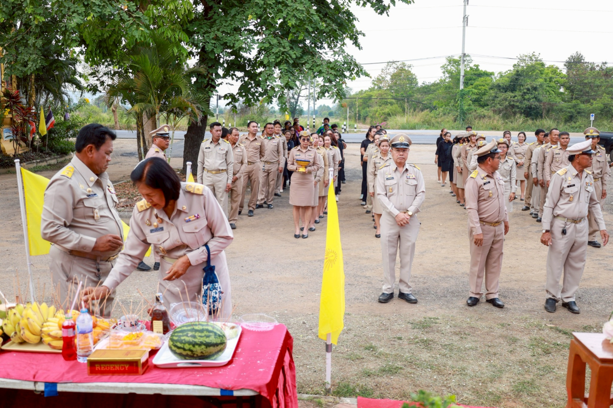 พิธีถวายราชสักการะและกล่าวถวายราชสดุดีพระบาทสมเด็จพระจุลจอมเกล้าเจ้าอยู่หัว เนื่องในวันท้องถิ่นไทย ประจำปี 2569