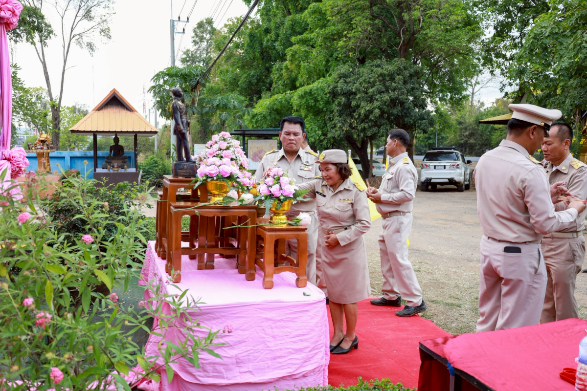 พิธีถวายราชสักการะและกล่าวถวายราชสดุดีพระบาทสมเด็จพระจุลจอมเกล้าเจ้าอยู่หัว เนื่องในวันท้องถิ่นไทย ประจำปี 2569