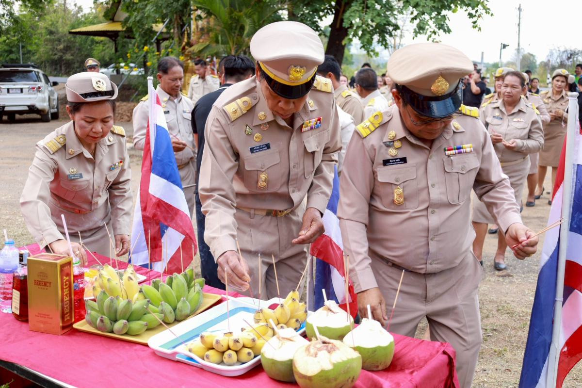 พิธีถวายราชสักการะและกล่าวถวายราชสดุดีพระบาทสมเด็จพระจุลจอมเกล้าเจ้าอยู่หัว เนื่องในวันท้องถิ่นไทย ประจำปี 2569