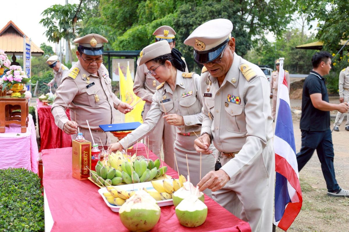 พิธีถวายราชสักการะและกล่าวถวายราชสดุดีพระบาทสมเด็จพระจุลจอมเกล้าเจ้าอยู่หัว เนื่องในวันท้องถิ่นไทย ประจำปี 2569