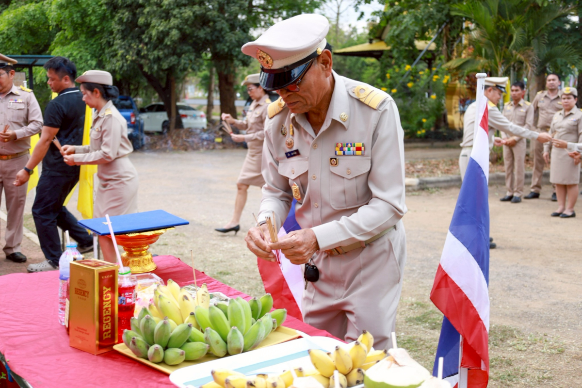 พิธีถวายราชสักการะและกล่าวถวายราชสดุดีพระบาทสมเด็จพระจุลจอมเกล้าเจ้าอยู่หัว เนื่องในวันท้องถิ่นไทย ประจำปี 2569