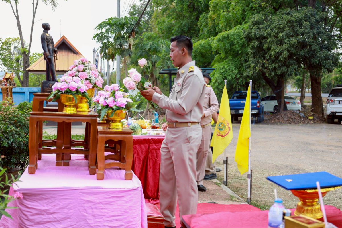 พิธีถวายราชสักการะและกล่าวถวายราชสดุดีพระบาทสมเด็จพระจุลจอมเกล้าเจ้าอยู่หัว เนื่องในวันท้องถิ่นไทย ประจำปี 2569