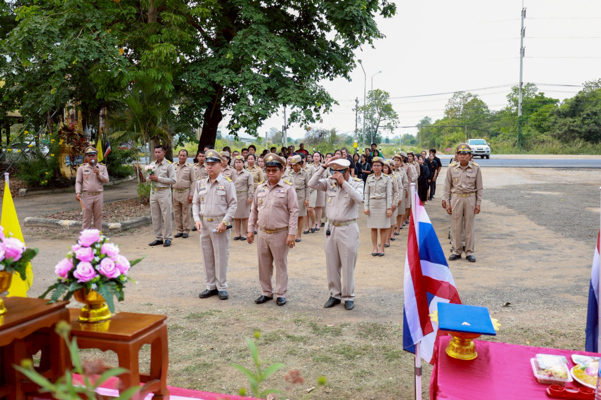 พิธีถวายราชสักการะและกล่าวถวายราชสดุดีพระบาทสมเด็จพระจุลจอมเกล้าเจ้าอยู่หัว เนื่องในวันท้องถิ่นไทย ประจำปี 2569