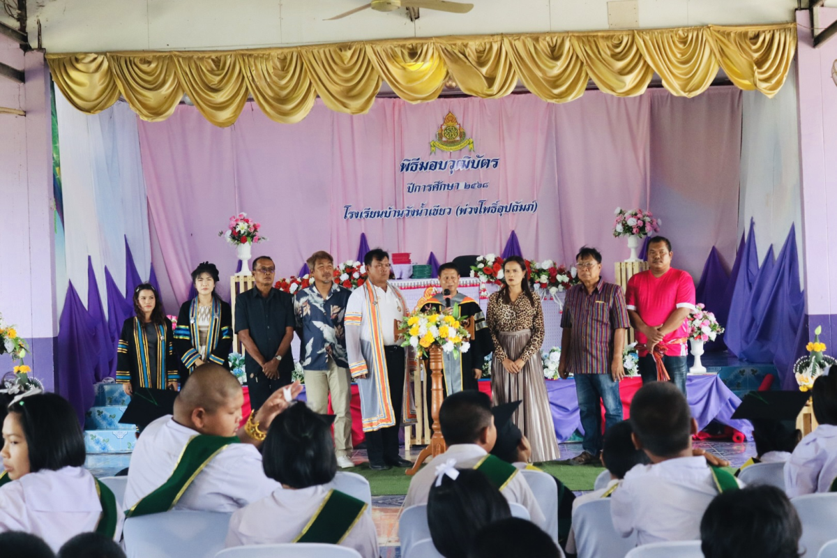 งานปัจฉิมนิเทศนักเรียน โรงเรีงเรียนบ้านวังน้ำเขียว(พ่วงโพฑิ์อุปถัมภ์) ประจำปีการศึกษา 2568