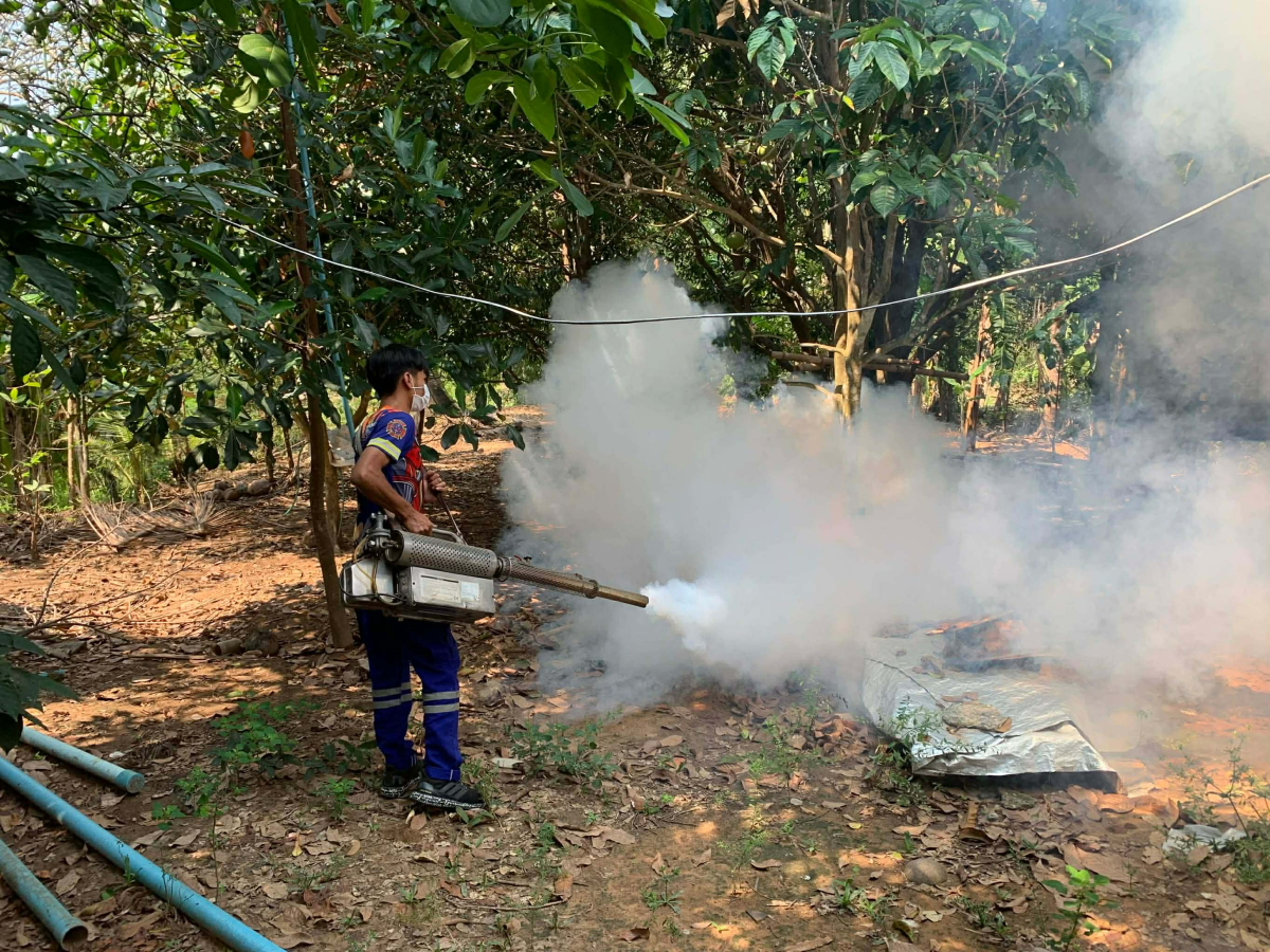 กิจกรรมฉีดพ่นหมอกควันป้องกันและควบคุมโรคไข้เลือดออก  ประจำปี พ.ศ.2569