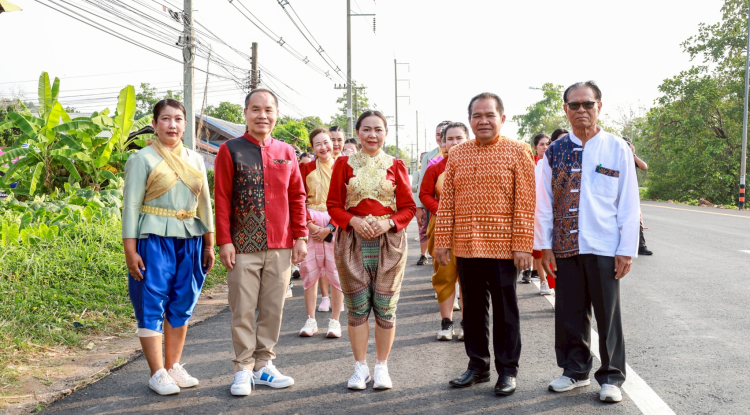 พิธีวิ่งคบไฟเพื่อนำไปประกอบพิธีเปิดงานย่าโม พ.ศ. 2569