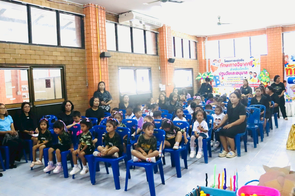 โครงการแข่งทักษะทางวิชาการสำหรับเด็กปฐมวัยและอนุบาล ประจำปีการศึกษา 2568 ปีงบประมาณ พ.ศ.2569