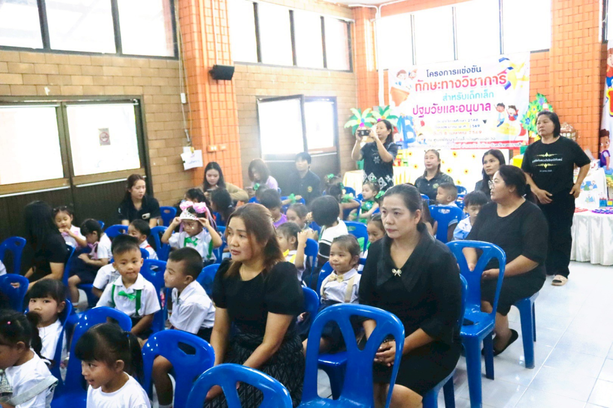 โครงการแข่งทักษะทางวิชาการสำหรับเด็กปฐมวัยและอนุบาล ประจำปีการศึกษา 2568 ปีงบประมาณ พ.ศ.2569