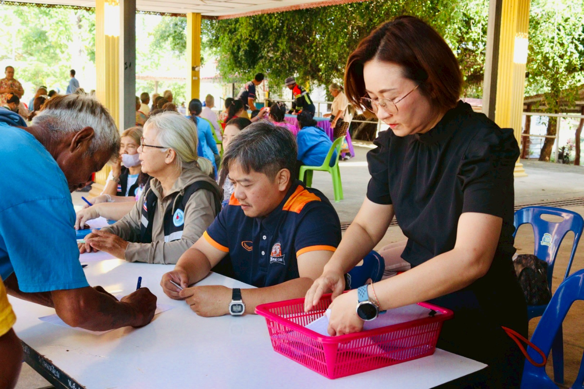 โครงการส่งเสริมสุขภาพสายตาผู้สูงวัย 