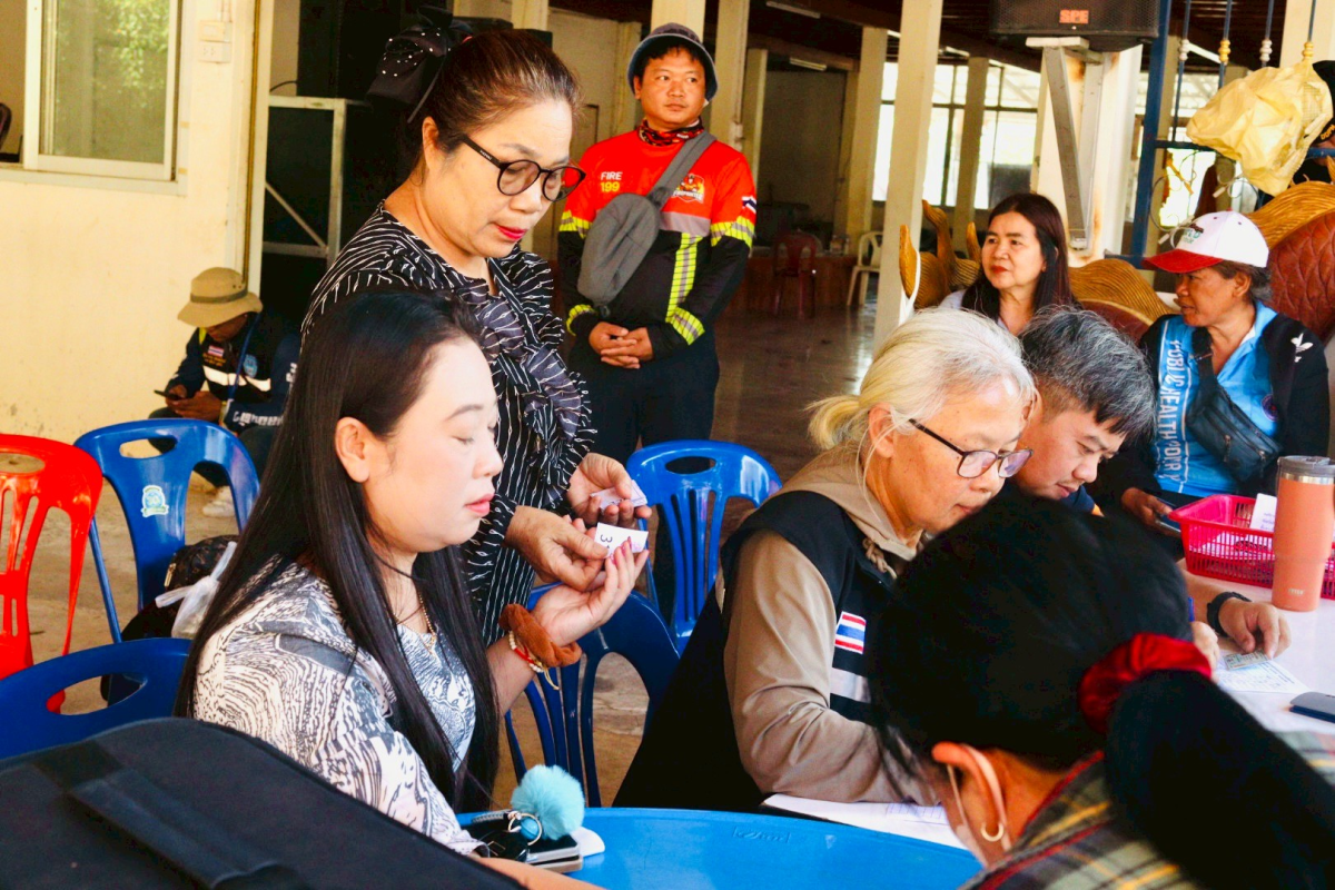 โครงการส่งเสริมสุขภาพสายตาผู้สูงวัย 