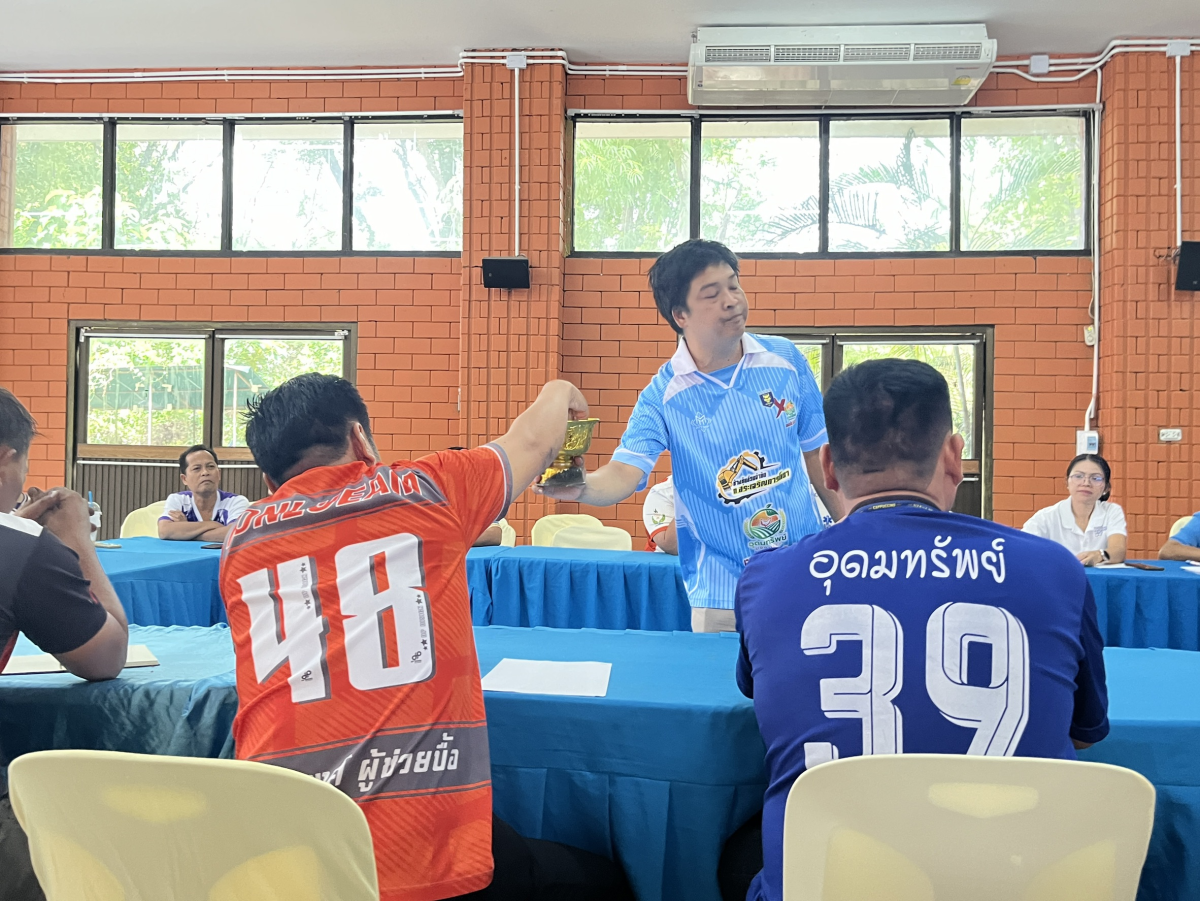 จับสลากแบ่งสายการแข่งขันกีฬาการแข่งขันกีฬาฟุตบอล 7 คนอุดมทรัพย์ ประจำปี พ.ศ. 2569